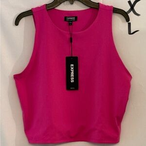 Express Women's Vibrant Pink Tank Top